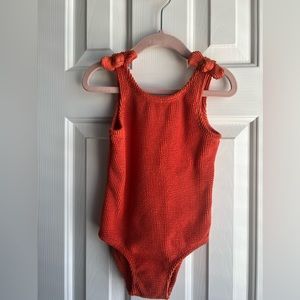 Girls ribbed swimsuit